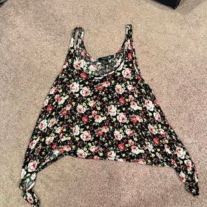 Floral tank top